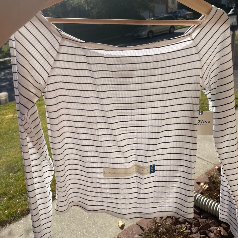 Black and White Stripped Shirt